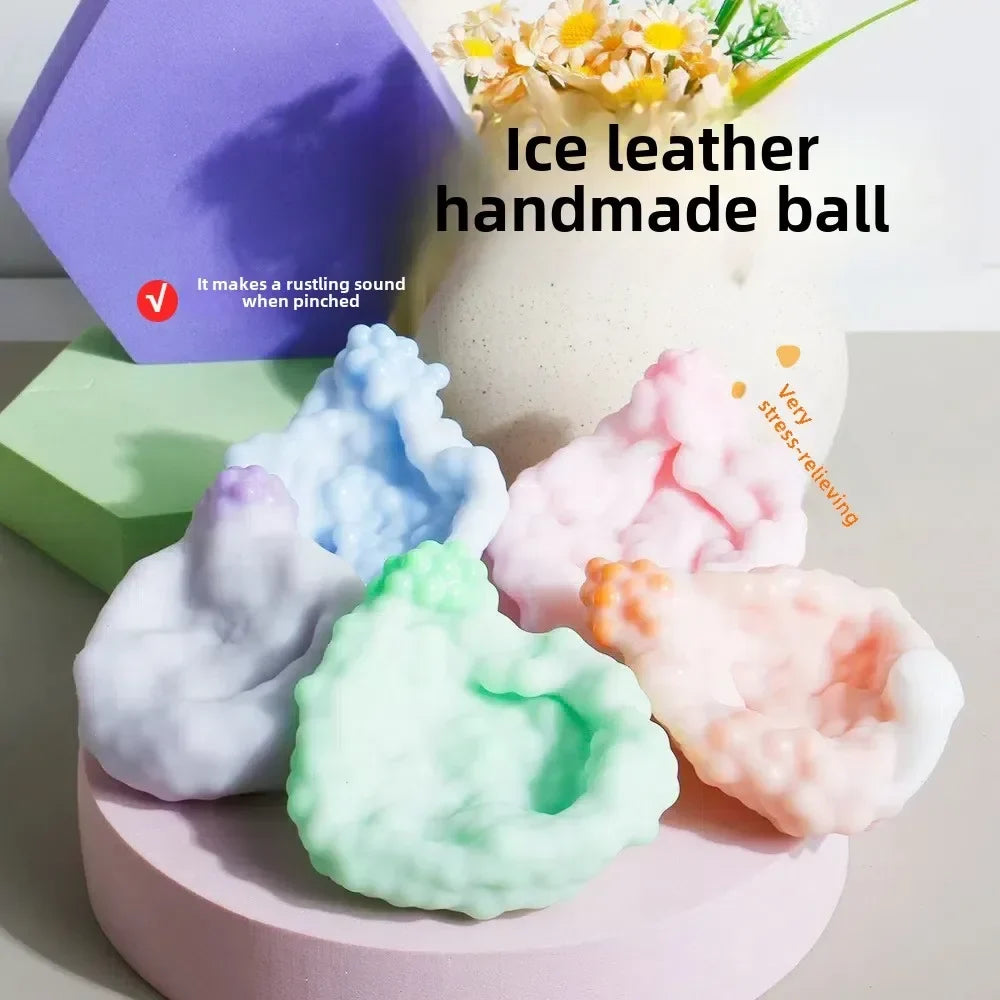 Squishy Stress Relief Ball | Slow Rising Fidget Toy for Adults and Kids